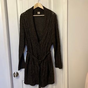 Women’s brown size 3x cardigan sweater
